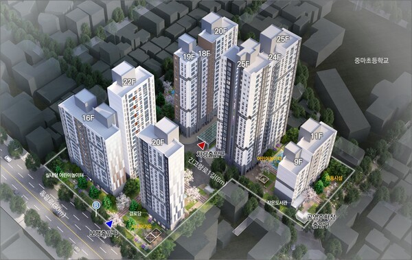 광진 중곡아파트 재건축, 최고 25층ㆍ348세대로 조성