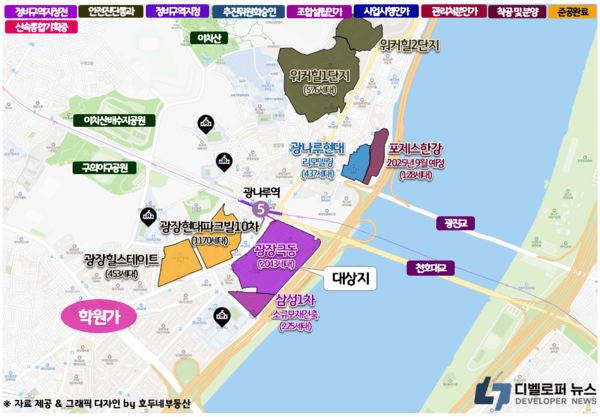 광장극동아파트 재건축, 한강 조망을 품은 49층 신축단지…신속통합기획으로 급물살