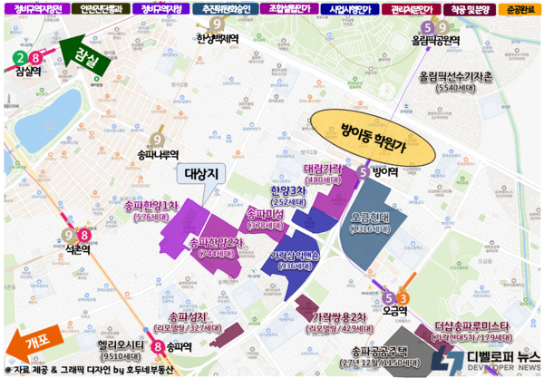 송파한양1차, 중대형 재건축의 새 장… 최고 29층 스카이커뮤니티 단지로 변신
